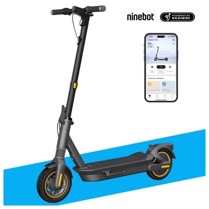 Trottinette électrique Ninebot Max G2 E Clignotants intégrés powered by Segway