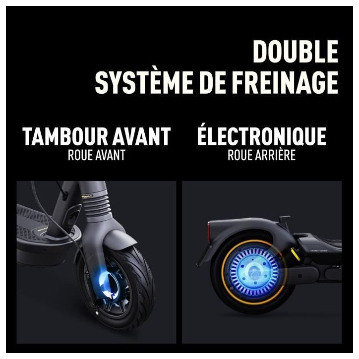Trottinette électrique Ninebot Max G2 E Clignotants intégrés powered by Segway