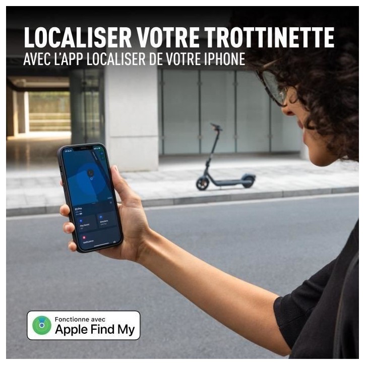 Trottinette électrique - Segway-Ninebot - E2 Pro - Pneus larges 10 - 750W Max - 35 km d'autonomie Trottinette électrique - Segway-Ninebot - E2 Pro - Pneus larges 10 - 750W Max - 35 km d'autonomie