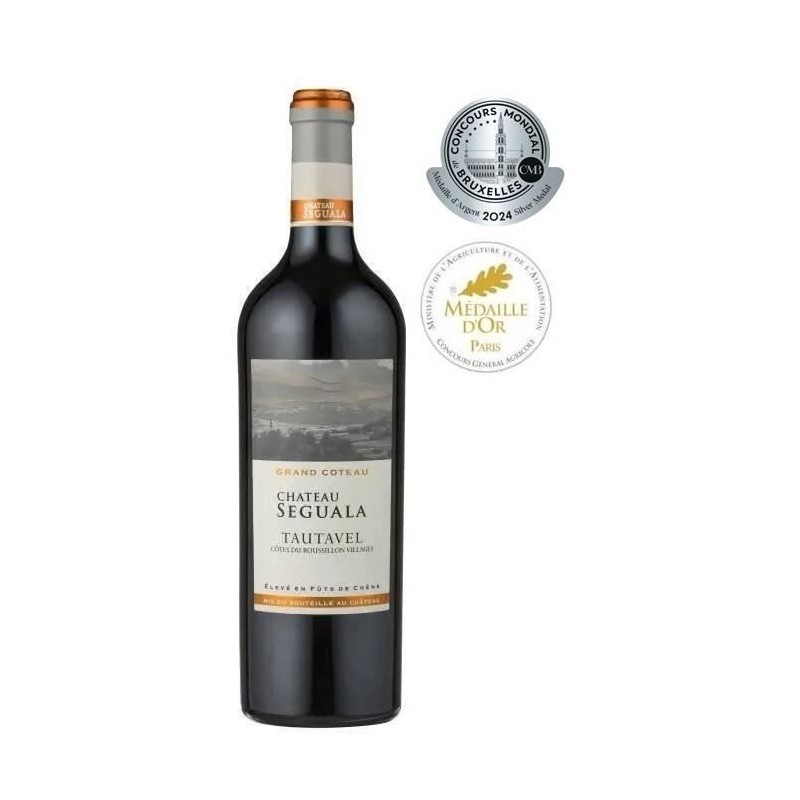 Château Seguala 2020 Côtes-du-Roussillon-Villages Tautavel - Vin Rou Château Seguala 2020 Côtes-du-Roussillon-Villages Tautavel - Vin Rou
