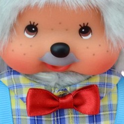 Peluche Monchhichi Papi 20 cm - BANDAI - Pour Enfant Garçon - Gamme P