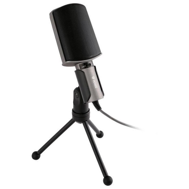 Microphone pour PC de bureau - YENKEE - YMC 1020GY