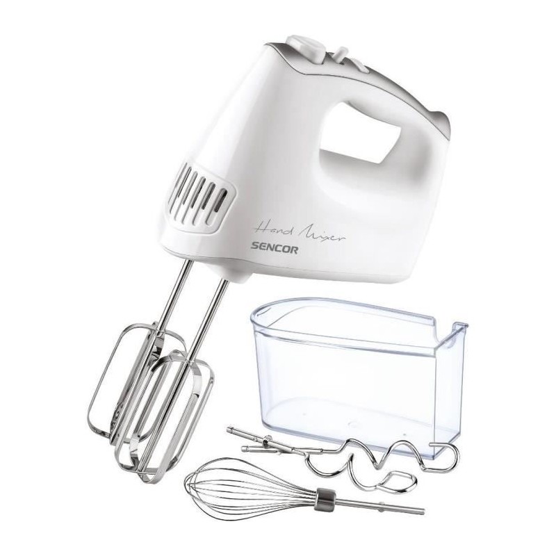 Batteur a main - SENCOR - SHM 5206WH-EUE3 - 500W - 5 niveaux de vitess