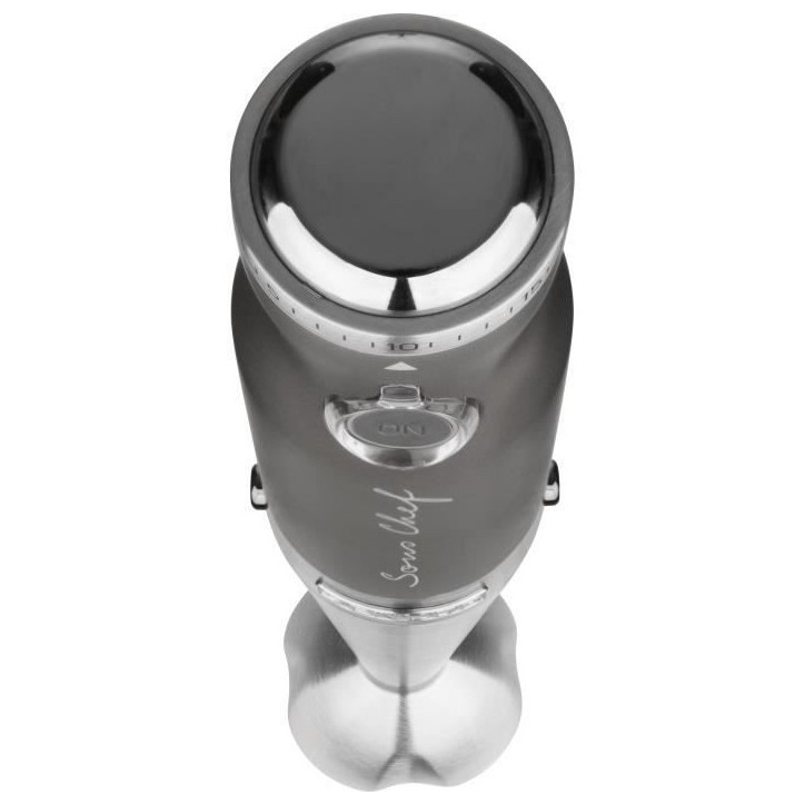 Mixeur plongeant 4 en 1 - SENCOR - SHB 5608BK-EUE3 - 1200 W - Technologie TITANIUM QuadBlade - Noir