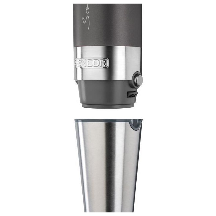 Mixeur plongeant 4 en 1 - SENCOR - SHB 5608BK-EUE3 - 1200 W - Technologie TITANIUM QuadBlade - Noir