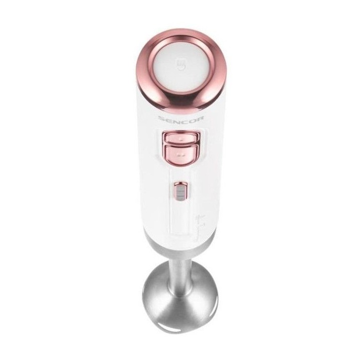 Mixeur a main - SENCOR - SHB9000WH - Puissance électrique: Batterie - Couleur: Rose - Capacité: 700L