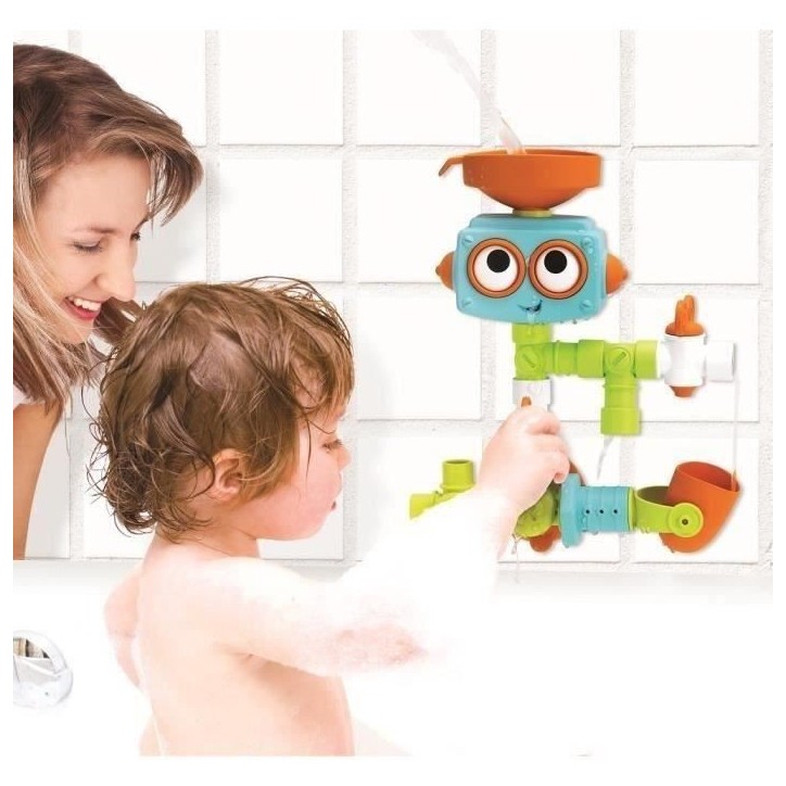 Jeu de bain bébé a construire - INFANTINO - Robot Senso - Multi-activités Jeu de bain bébé a construire - INFANTINO - Robot Senso - Multi-activités