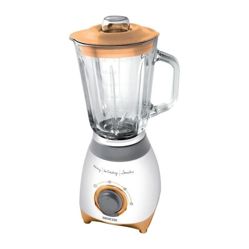 Bol mixeur blender - SENCOR - SBL 4370 - 500 Watt - 1,5 Litres - Orang Bol mixeur blender - SENCOR - SBL 4370 - 500 Watt - 1,5 Litres - Orang