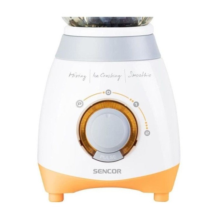 Bol mixeur blender - SENCOR - SBL 4370 - 500 Watt - 1,5 Litres - Orange Bol mixeur blender - SENCOR - SBL 4370 - 500 Watt - 1,5 Litres - Orange