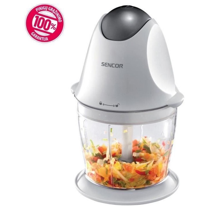 Hachoir - SENCOR - SHB 4310 - Bol 650 ml- 300 W - Argent Hachoir - SENCOR - SHB 4310 - Bol 650 ml- 300 W - Argent
