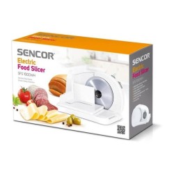 Trancheuse - SENCOR - SFS 1000WH - Lame 17cm - Sécurité enfants - Pr