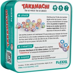Asmodee - Takamachi - Jeu de dés - Observation et rapidité - Moins d