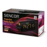 Radio-réveil - SENCOR - SRC 330 OU - Ecran LED 1,2? orange - Tuner FM