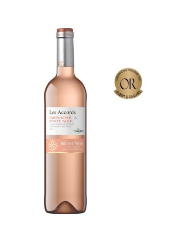 Les Accords de Roche Mazet Grenache & Pinot Noir 2022 Pays d'Oc - Vin rosé de Languedoc