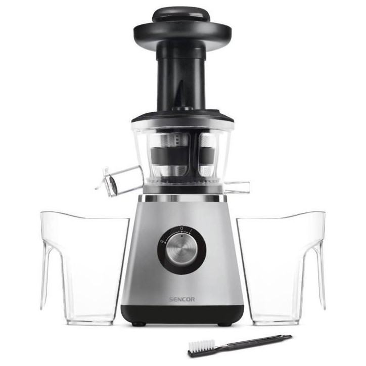 SENCOR SSJ 4041BK Extracteur de jus vertical - Inox