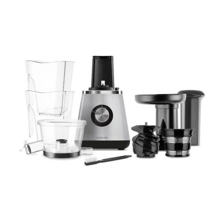 SENCOR SSJ 4041BK Extracteur de jus vertical - Inox