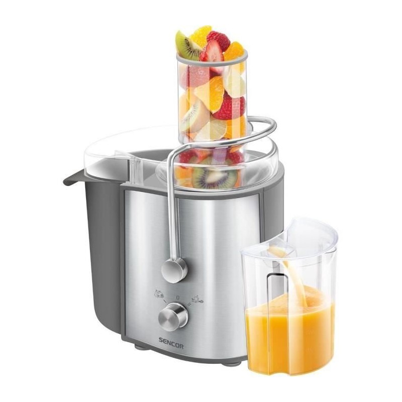 Centrifugeuse - Sencor - SJE1055SS - 800W - 1.6L - Gris Centrifugeuse - Sencor - SJE1055SS - 800W - 1.6L - Gris