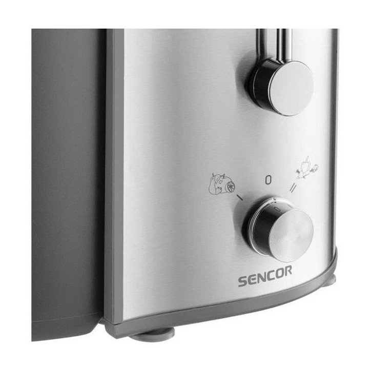 Centrifugeuse - Sencor - SJE1055SS - 800W - 1.6L - Gris Centrifugeuse - Sencor - SJE1055SS - 800W - 1.6L - Gris