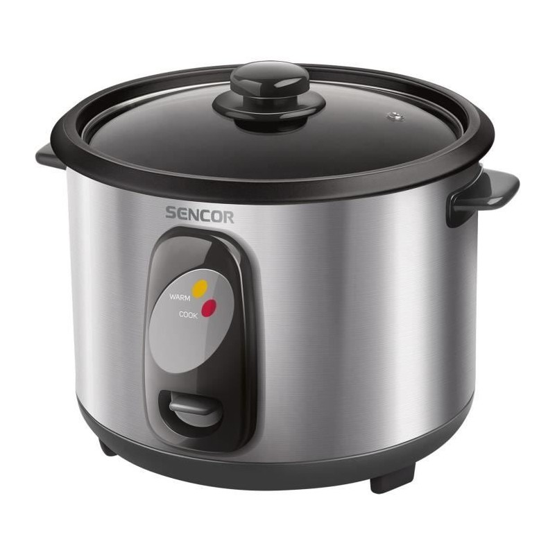 Cuiseur a riz - SENCOR - SRM 1000SS - 400 W - 1 L - Acier inoxydable Cuiseur a riz - SENCOR - SRM 1000SS - 400 W - 1 L - Acier inoxydable