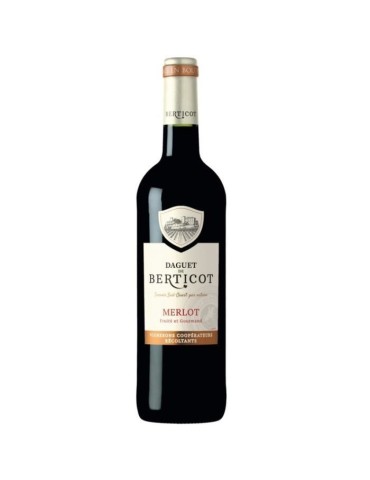 Daguet de Berticot Atlantique Merlot - Vin rouge de Bordeaux