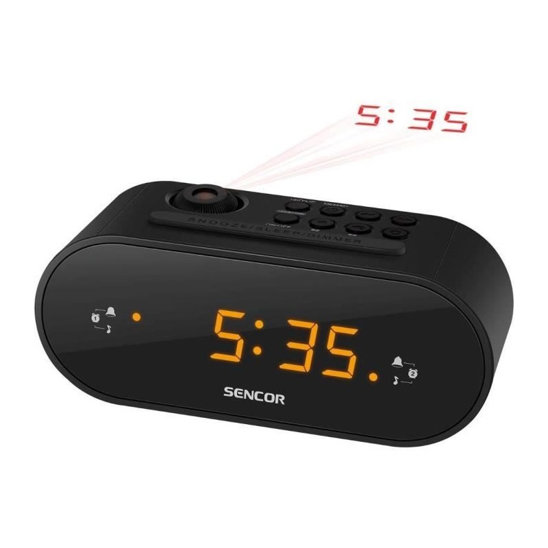 Radio réveil a projection - Sencor - SRC 3100 B Radio réveil a projection - Sencor - SRC 3100 B