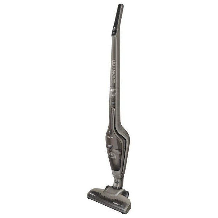 Aspirateur Balai sans fil 2-en-1 - SENCOR - SVC 8621TI - 110 W - 50 min - 0,5 L - Batterie Li-Ion 21,6 V - Titane Aspirateur Balai sans fil 2-en-1 - SENCOR - SVC 8621TI - 110 W - 50 min - 0,5 L - Batterie Li-Ion 21,6 V - Titane