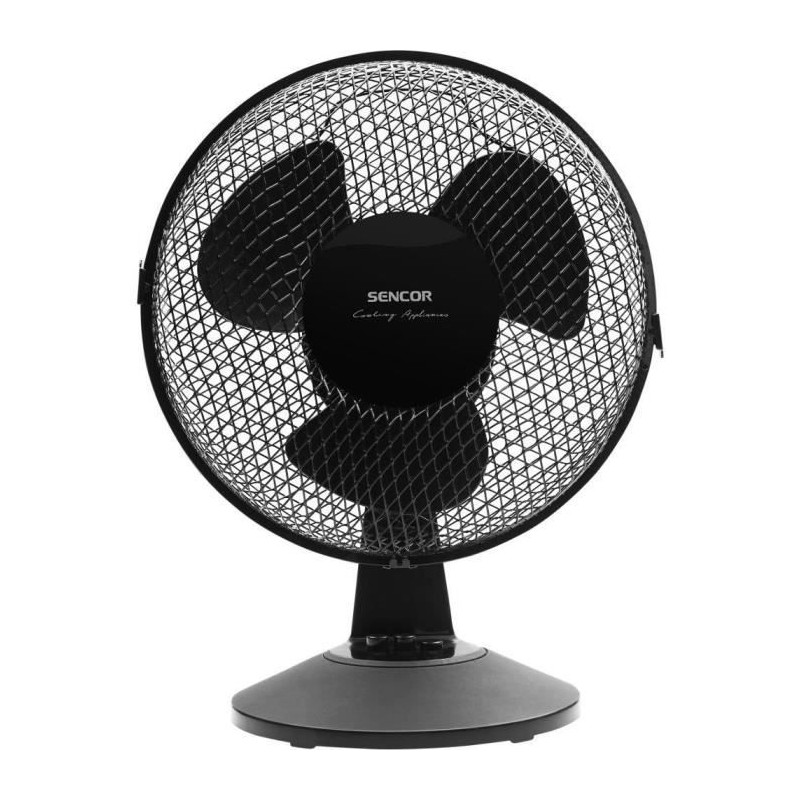 Ventilateur de bureau - Sencor - SFE 2311BK - 2 vitesses - Oscillation Ventilateur de bureau - Sencor - SFE 2311BK - 2 vitesses - Oscillation