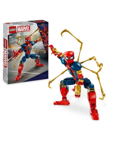 LEGO Marvel 76298 Figurine d'Iron Spider-Man a Construire Jeu de Rôle Pour Enfants