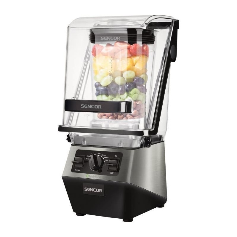 Blender - SENCOR - SBU-8850NP Super blender - 2000 W - Noir / Argent Blender - SENCOR - SBU-8850NP Super blender - 2000 W - Noir / Argent