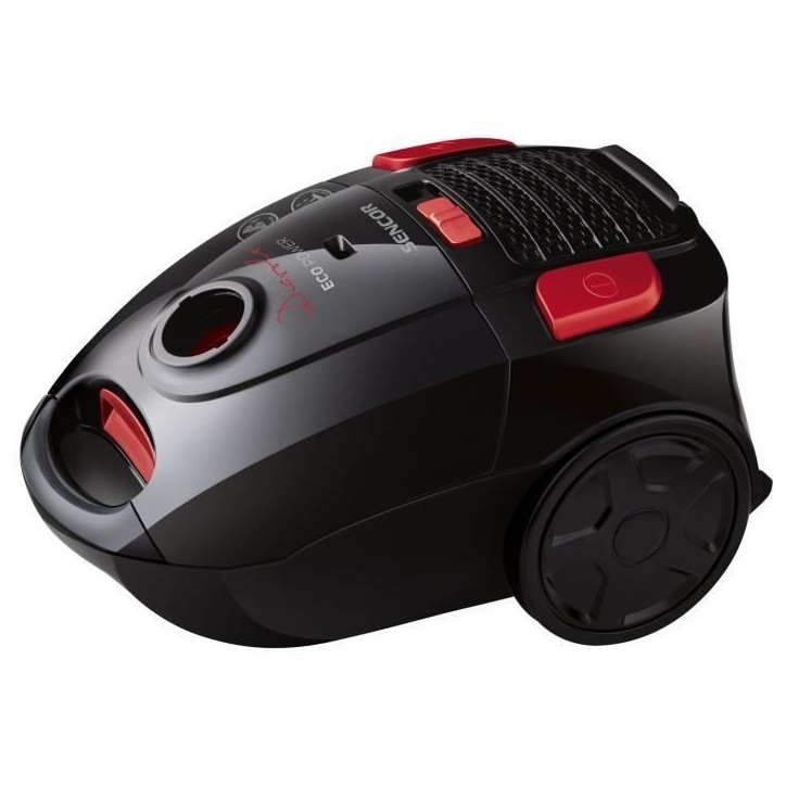 Aspirateur traineau avec sac - SENCOR - SVC 6001BK - EUE3 - 700 W - 78 dB - 3 L - Noir Aspirateur traineau avec sac - SENCOR - SVC 6001BK - EUE3 - 700 W - 78 dB - 3 L - Noir