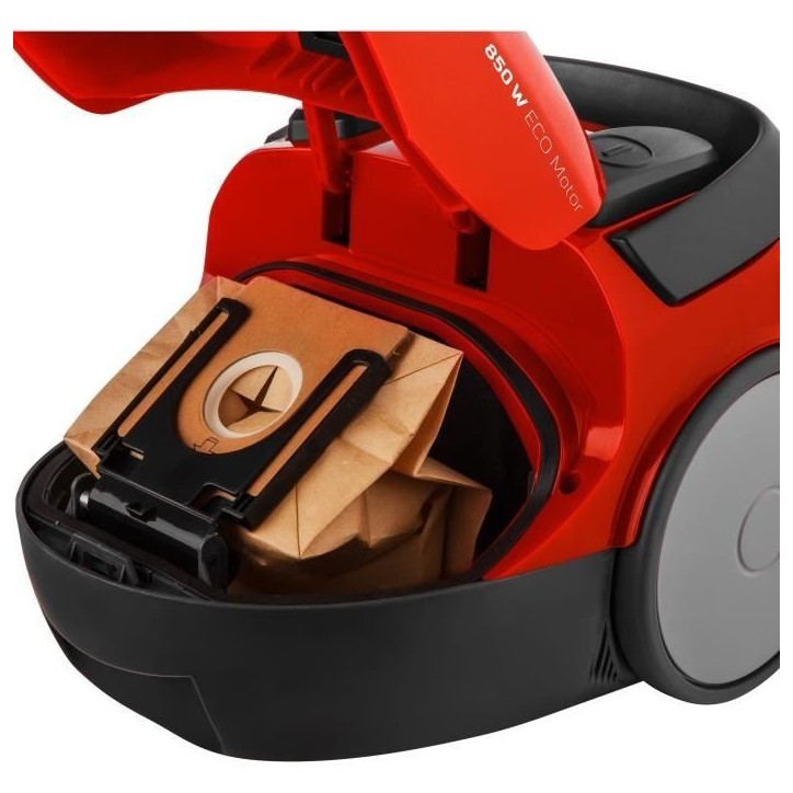 Aspirateur traîneau avec sac - SENCOR - SVC 45RD-EUE3 - Moteur ECO 850 W - 79 dBA - 1,5 L - Rouge Aspirateur traîneau avec sac - SENCOR - SVC 45RD-EUE3 - Moteur ECO 850 W - 79 dBA - 1,5 L - Rouge