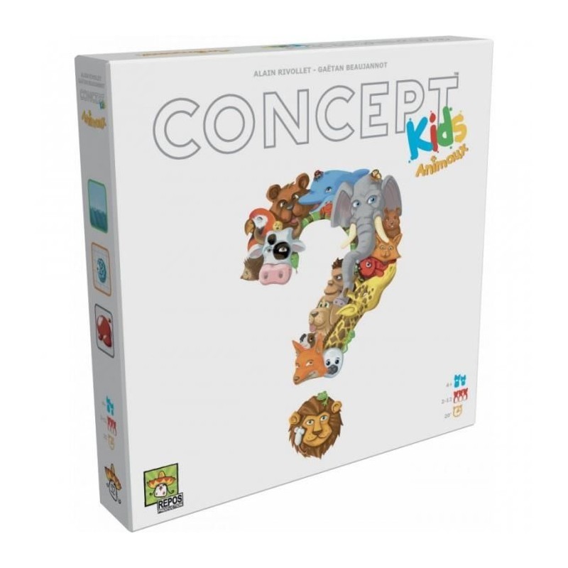 Concept Kids : Animaux - Asmodee - Jeu de société Concept Kids : Animaux - Asmodee - Jeu de société