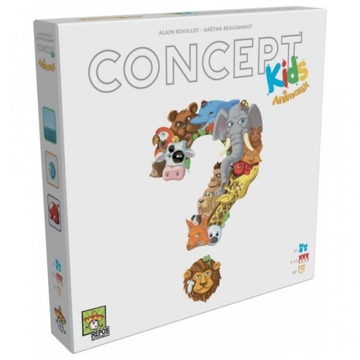 Concept Kids : Animaux - Asmodee - Jeu de société Concept Kids : Animaux - Asmodee - Jeu de société