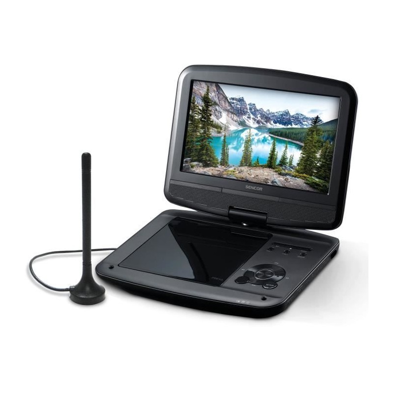 Lecteur DVD/TV portable - SENCOR - SPV 7926T - Ecran 9 - Port USB et l Lecteur DVD/TV portable - SENCOR - SPV 7926T - Ecran 9 - Port USB et l