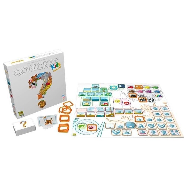 Concept Kids : Animaux - Asmodee - Jeu de société Concept Kids : Animaux - Asmodee - Jeu de société