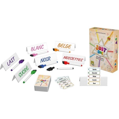 Jeu de société Just One - ASMODEE - a partir de 8 ans - 3 a 7 joueur