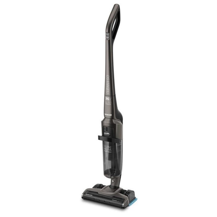 Aspirateur balai sans fil 2-en-1 - SENCOR - SVC 8936TI - 150 W - 78 dB - Noir Aspirateur balai sans fil 2-en-1 - SENCOR - SVC 8936TI - 150 W - 78 dB - Noir