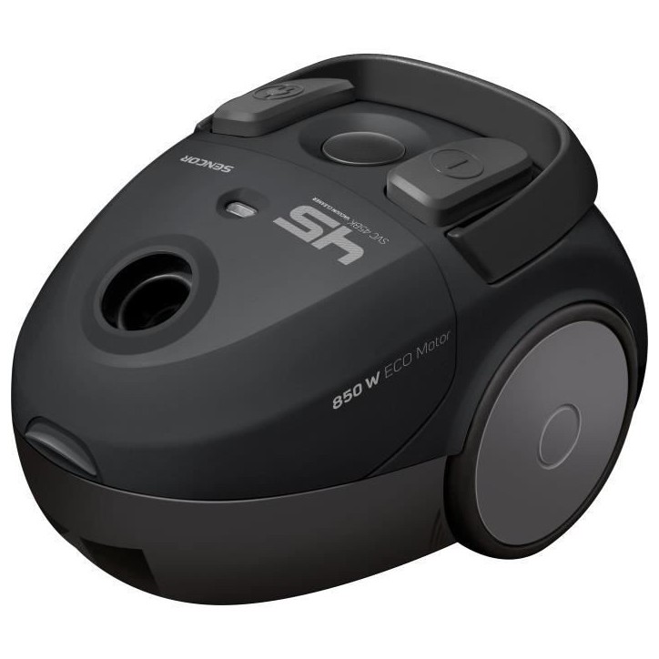 Aspirateur traîneau avec sac - SENCOR - SVC 45BK-EUE3 - Moteur ECO 850 W - 79 dBA - 1,5 L - Noir Aspirateur traîneau avec sac - SENCOR - SVC 45BK-EUE3 - Moteur ECO 850 W - 79 dBA - 1,5 L - Noir