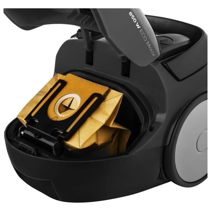 Aspirateur traîneau avec sac - SENCOR - SVC 45BK-EUE3 - Moteur ECO 850 W - 79 dBA - 1,5 L - Noir Aspirateur traîneau avec sac - SENCOR - SVC 45BK-EUE3 - Moteur ECO 850 W - 79 dBA - 1,5 L - Noir