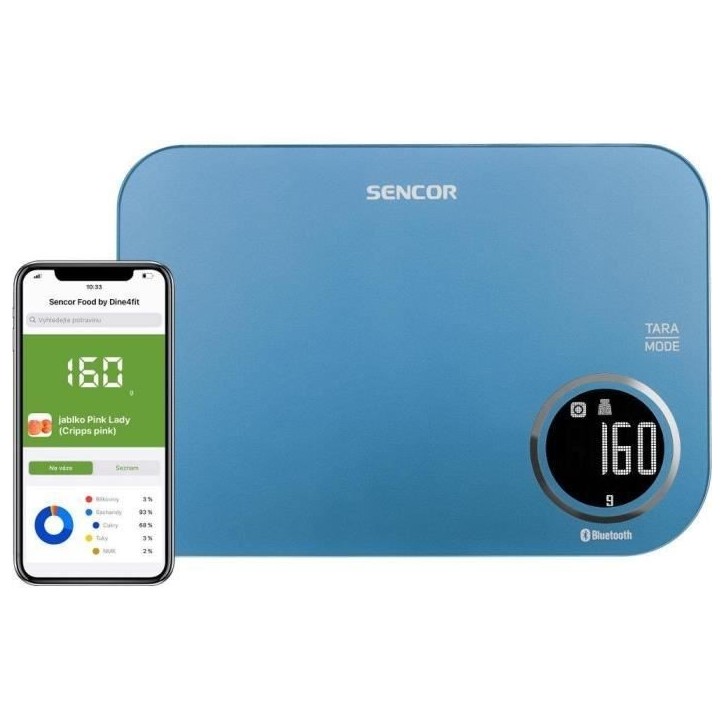Balance de cuisine - Sencor - SKS 7072BL Balance de cuisine - Sencor - SKS 7072BL