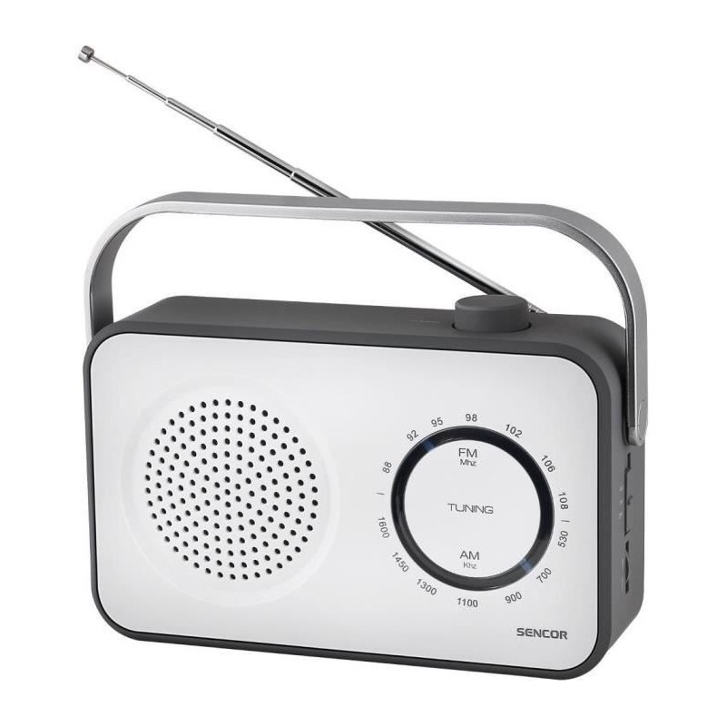 Récepteur radio FM / AM portable - Sencor - SRD 2100 W Récepteur radio FM / AM portable - Sencor - SRD 2100 W