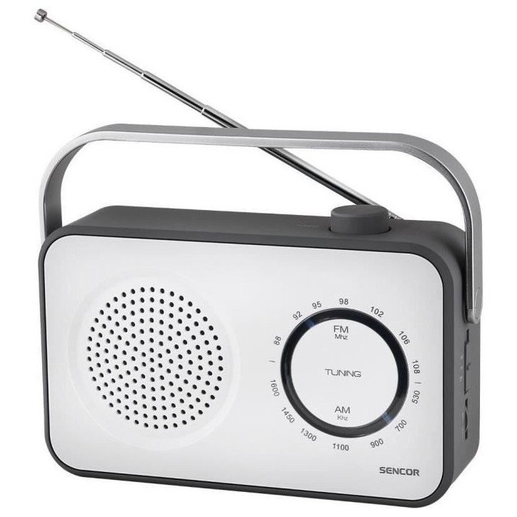 Récepteur radio FM / AM portable - Sencor - SRD 2100 W Récepteur radio FM / AM portable - Sencor - SRD 2100 W