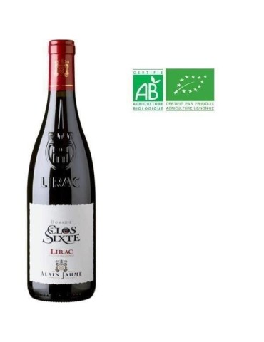 Alain Jaume Domaine du Clos de Sixte Lirac - Vin rouge des Côtes du Rhône - Bio