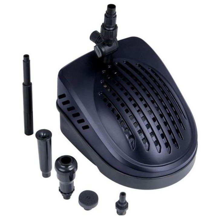 Pompe de bassin filtrante Powerclear 5000 - UBBINK - Jet d'eau et filtration mécanique et UV-C