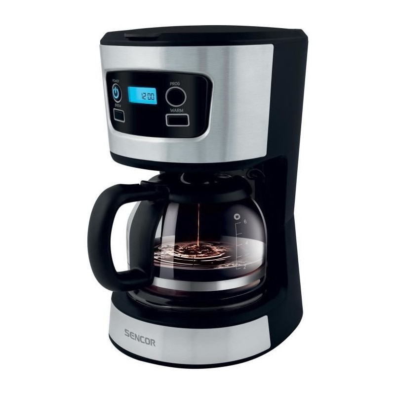 Machine a café - SENCOR - SCE 3700BK - 0,75 L - 700 W - Noir Machine a café - SENCOR - SCE 3700BK - 0,75 L - 700 W - Noir