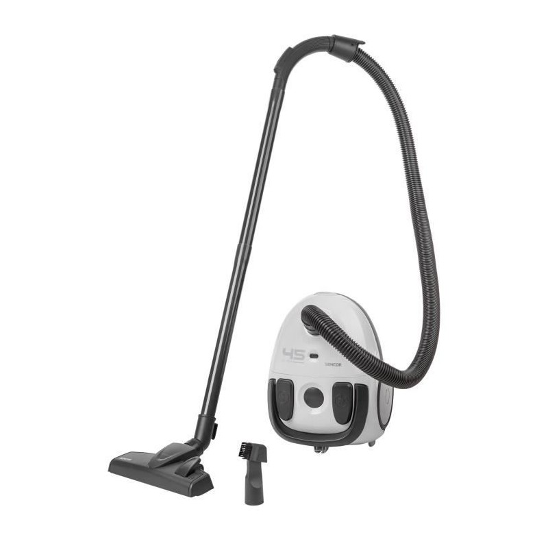 Aspirateur traîneau avec sac - SENCOR - SVC 45WH-EUE3 - Moteur ECO 85 Aspirateur traîneau avec sac - SENCOR - SVC 45WH-EUE3 - Moteur ECO 85