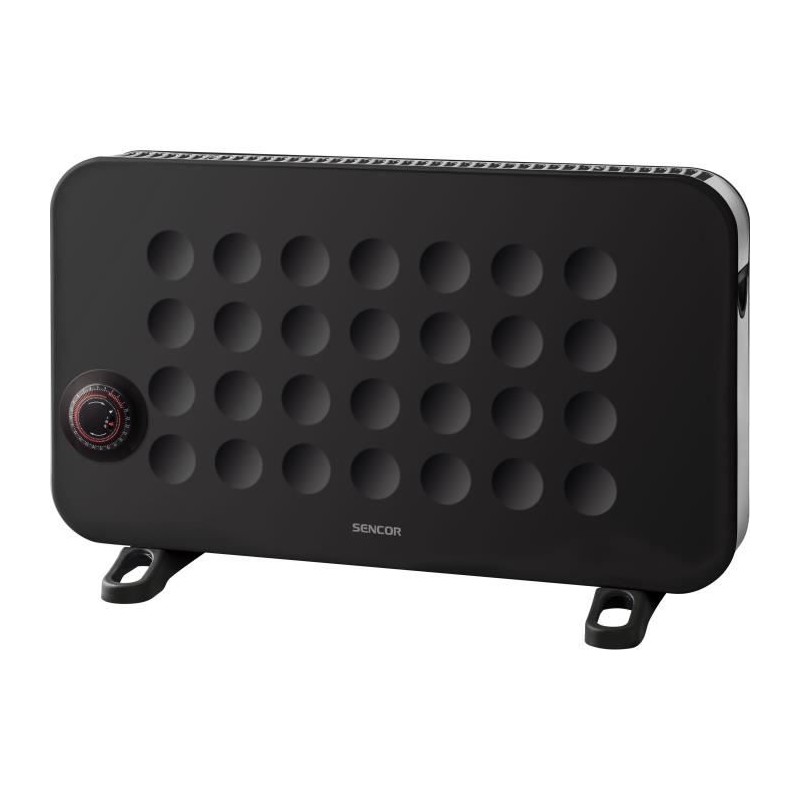 Radiateur - SENCOR - SCF 2101BK - 2000 W - 3 niveaux - Minuterie - Noi Radiateur - SENCOR - SCF 2101BK - 2000 W - 3 niveaux - Minuterie - Noi