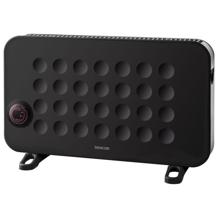 Radiateur - SENCOR - SCF 2101BK - 2000 W - 3 niveaux - Minuterie - Noir