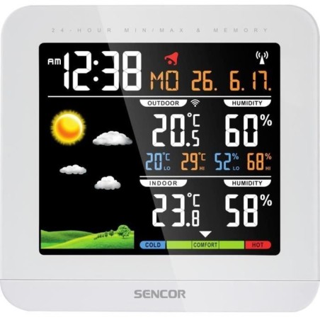 Station météo avec capteur sans fil - Sencor - SWS 5600