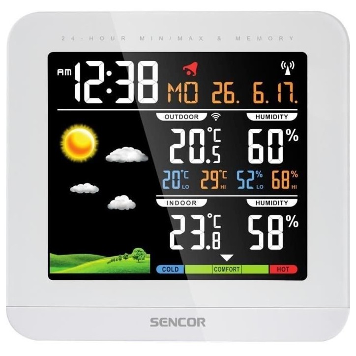 Station météo avec capteur sans fil - Sencor - SWS 5600